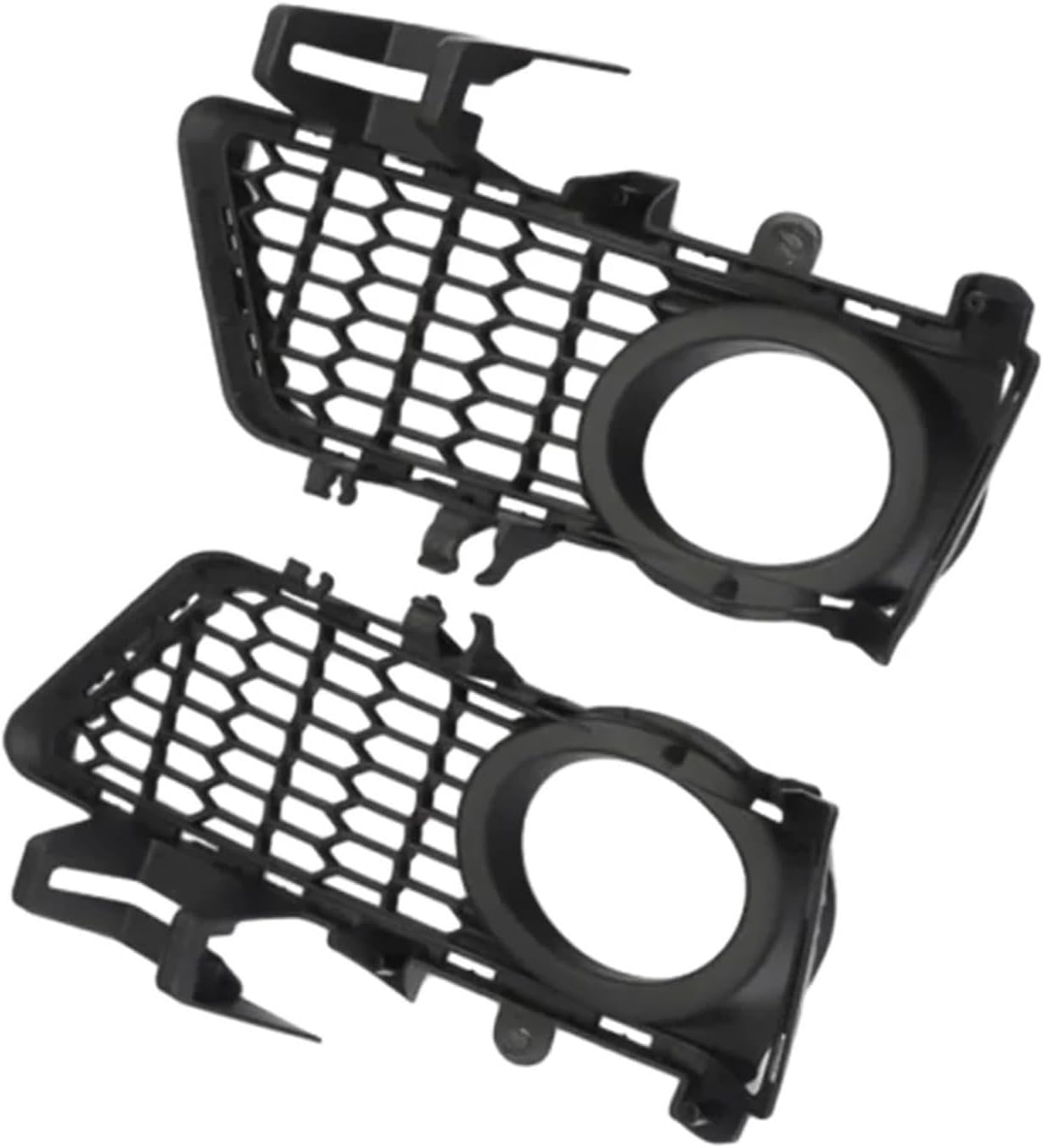 Car Front Bumper Grille Fog Light Grille Cover Compatible With BMW 3 Series F30 F31 F35 M-Package 2012 2013-2018 51118062631 51118062632