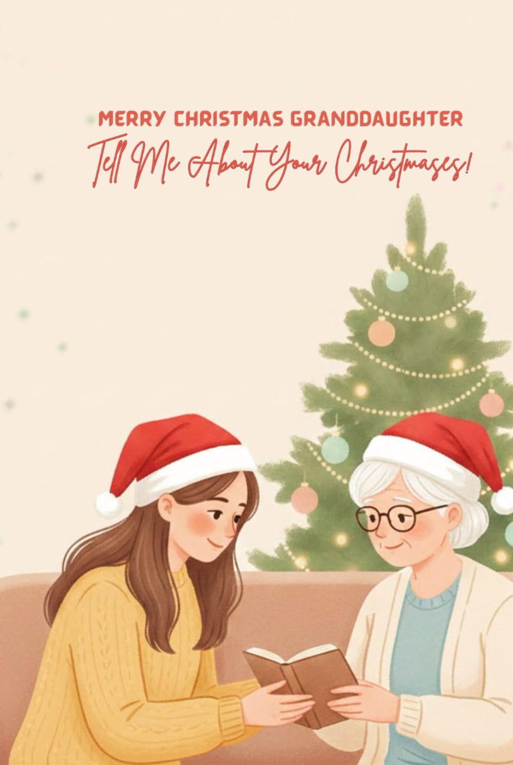 Merry Christmas, Granddaughter — Tell Me About Your Christmases: A Guided Christmas Memory Journal From Grandma