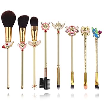MAQuillAGEページ Amazon.com: Professional Magical Girl Makeup Brushes - 8pcs