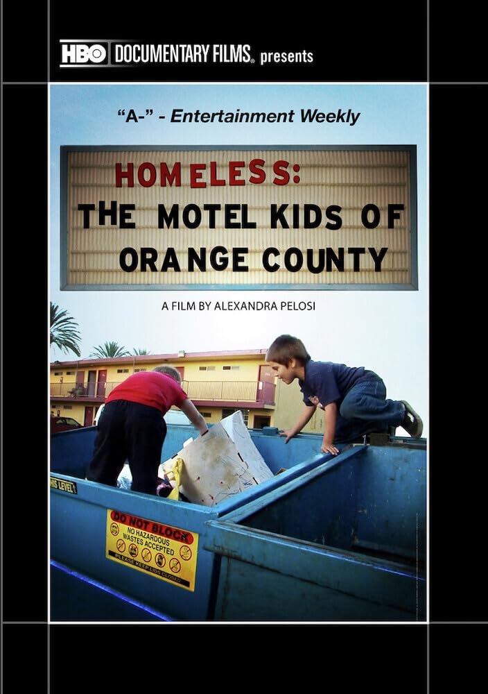 Homeless Motel Kids of Orange County DVD edicion norteamericana con testimonios reales de la crisis