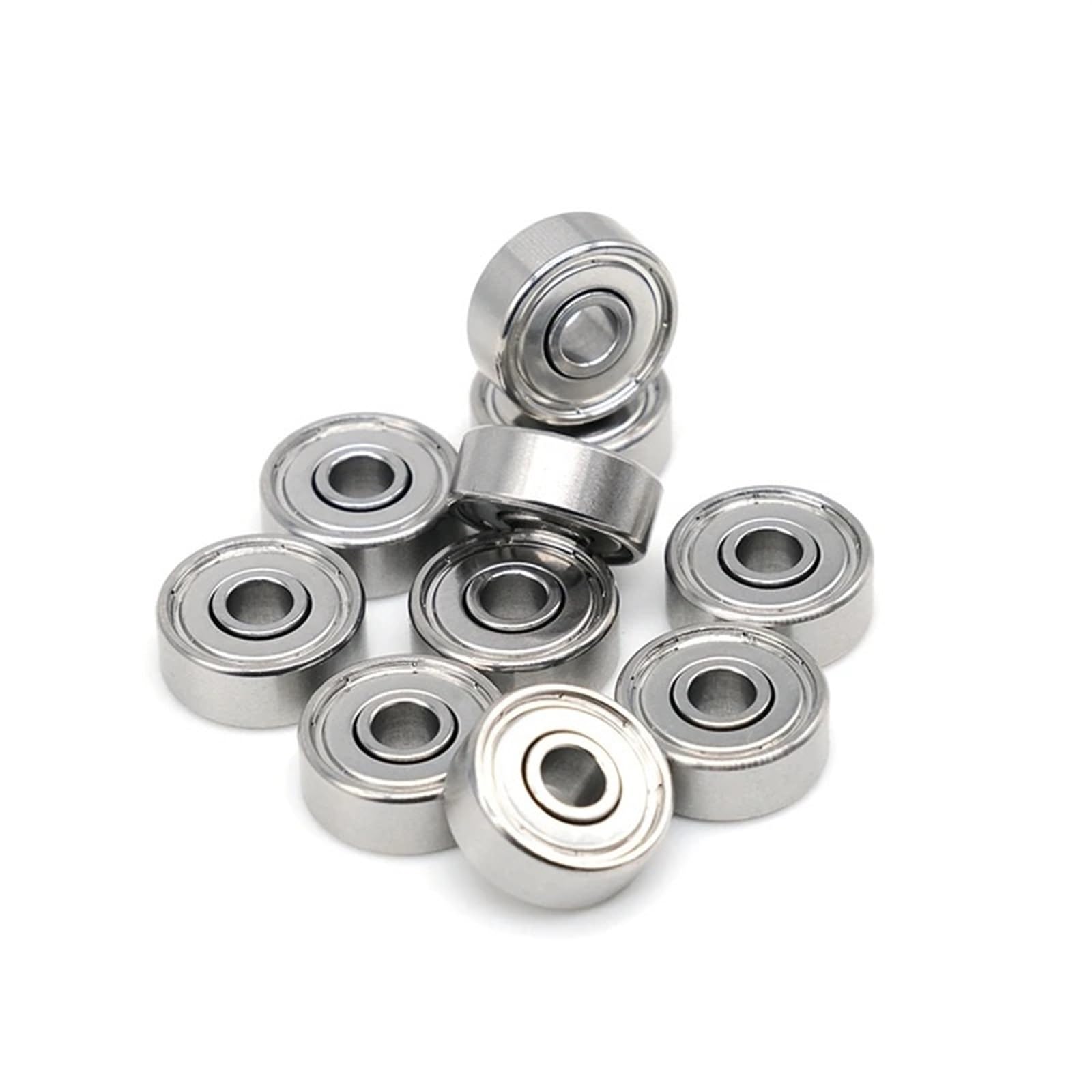10 pezzi 698ZZ Cuscinetto 8x19x6 mm Cuscinetto a sfere a gola profonda in acciaio 8 * 19 * 6 mm