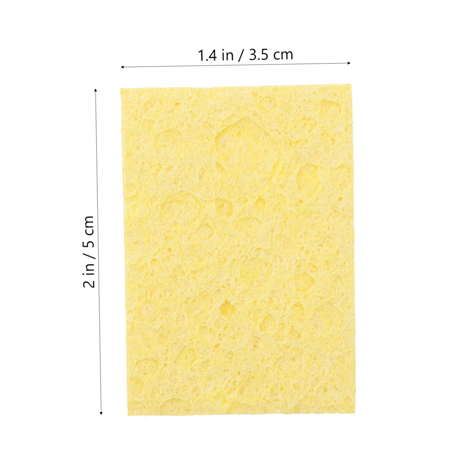 OSALADI 30Pcs Soldering Sponge Cleaning Sponge for Soldering Head Lightweight and Portable Tin Cleaner for Welding and Soldering Stations