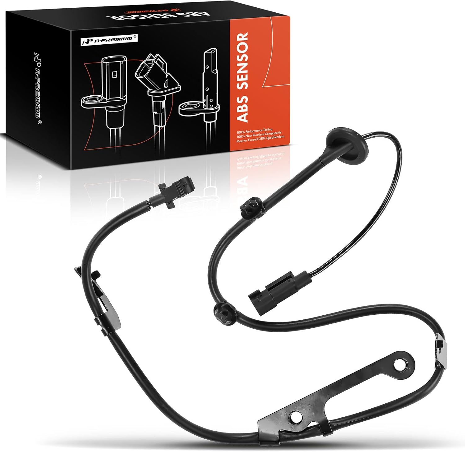 A-Premium Rear Left ABS Wheel Speed Sensor (Rear Driver Side)