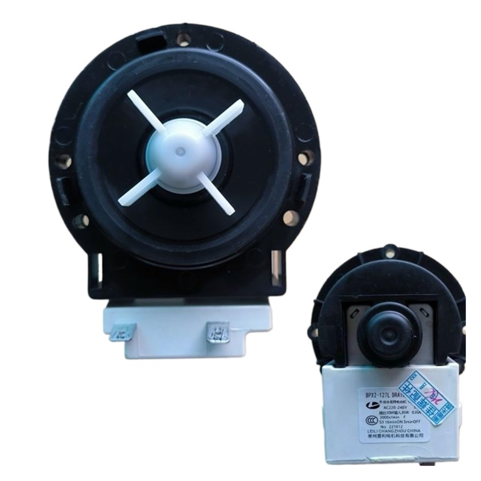 Lwuybczalr 1Pcs Drain Pump Motor,Compatible For Lg，Bpx2-126L Bpx2-127L Ac220v