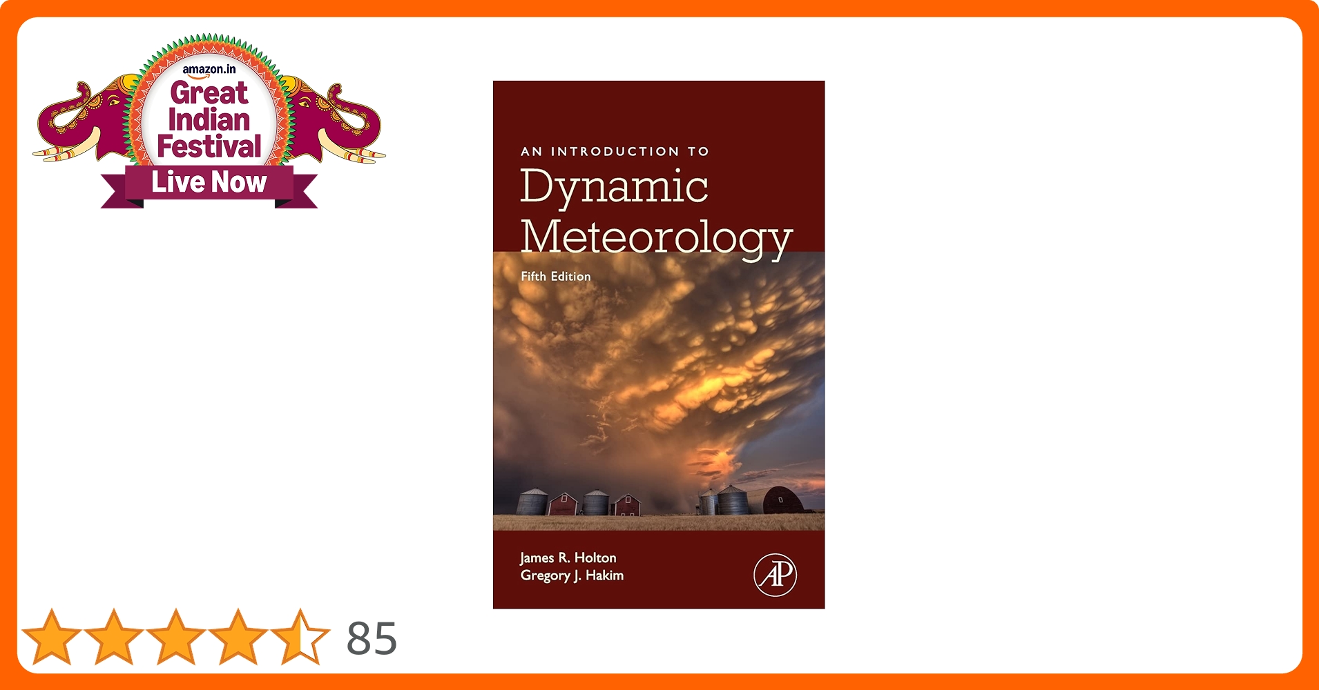 洋書 An Introduction to Dynamic Meteorology An Introduction to Dynamic Meteorology (Volume 88