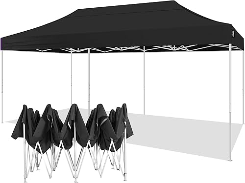 Tienda de campaña American Phoenix, de 10 x 20 pies, de lona, desplegable, refugio instantáneo, resistente, comercial, para aire libre, para