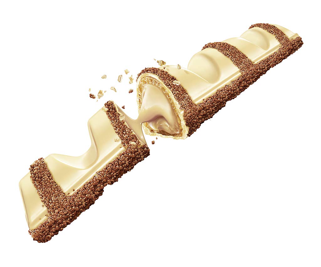 Ferrero kinder bueno White – Schokoriegel mit weißer Schokolade – 27 Packungen mit je 6 Einzelriegeln (27 x 117 g)