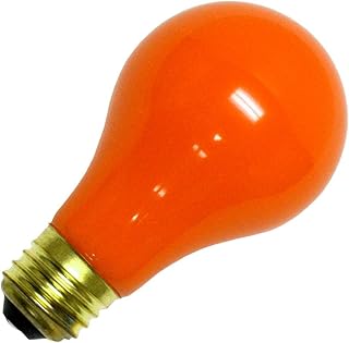 Bulbrite 106540 40W Ceramic Orange A19 Bulb, 1-Pack