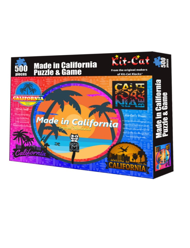 Made in California Kit-Cat Puzzle and Game