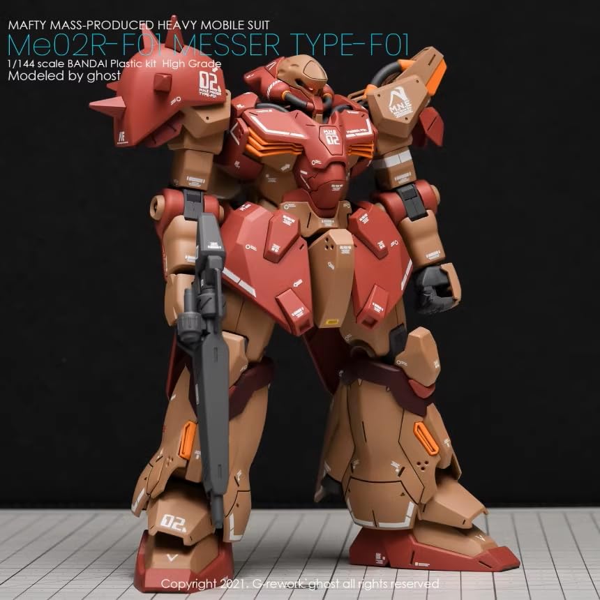 HG メッサー　F01型　F02型　セット　デカール付 HG メッサー F01型 F02型 セット デカール付