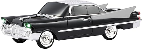 Miniatura 9 de QFX Altavoz Bluetooth 1959 Retro Classic para automóvil, altavoces duales de 2 pulgadas, enlace manos libres, micrófono incorporado, radio FM y