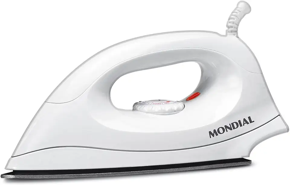 MONDIAL Ferro de Passar a Seco, Branco, 1000W, 110V - FSN-55-W