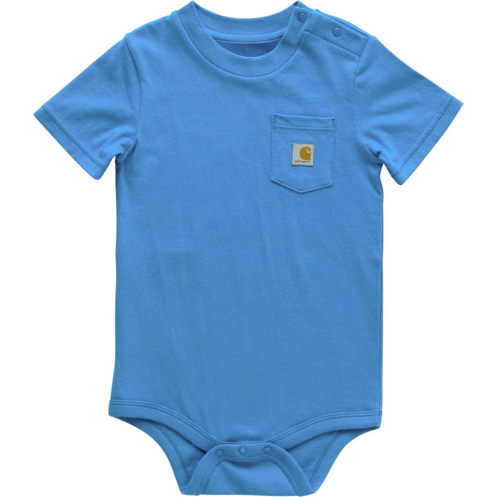 Carhartt Kid's CA5009 Short-Sleeve Pocket Bodysuit - Unisex
