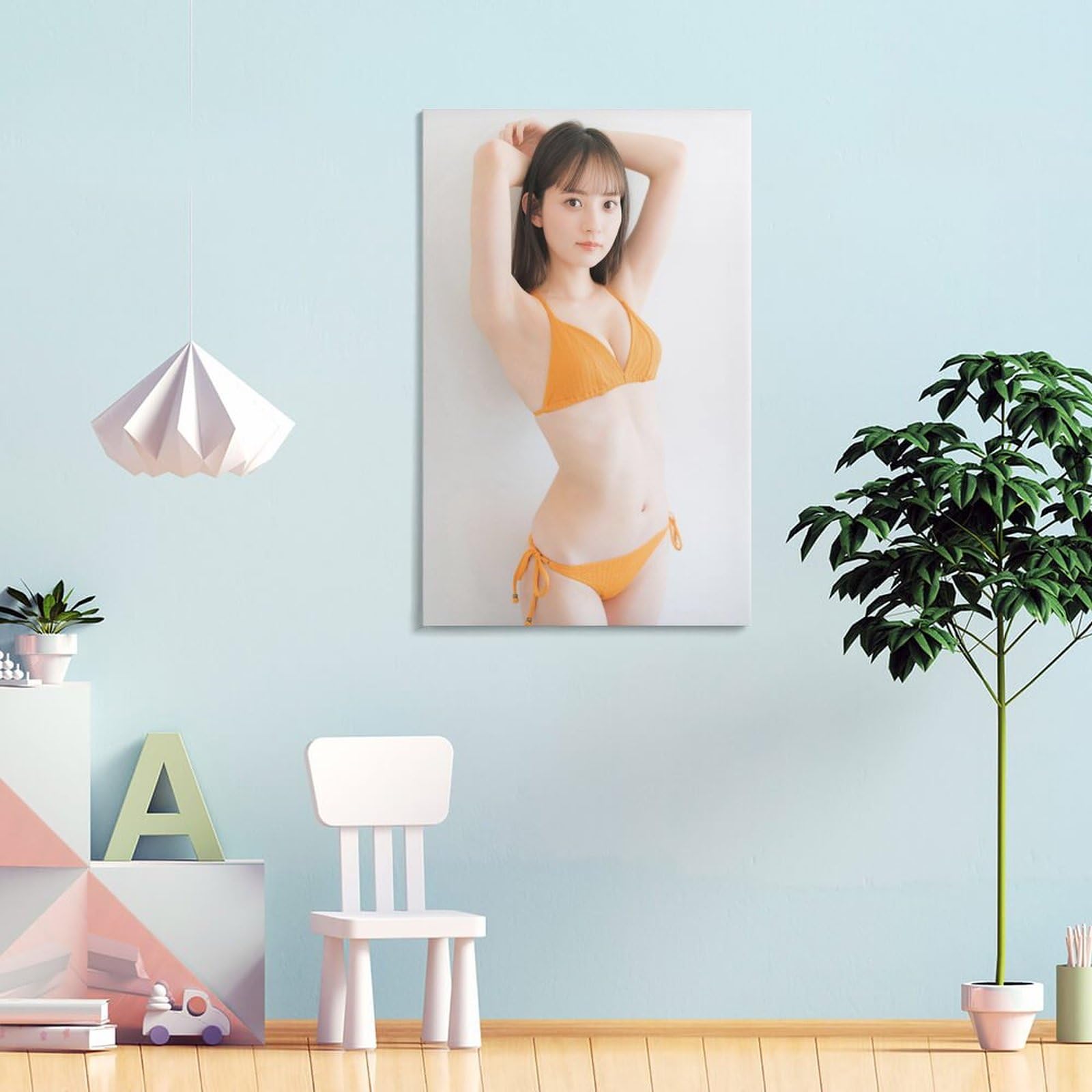 Amazon.co.jp: 水野舞菜 ビキニ 下着 水着ポスター アートパネル