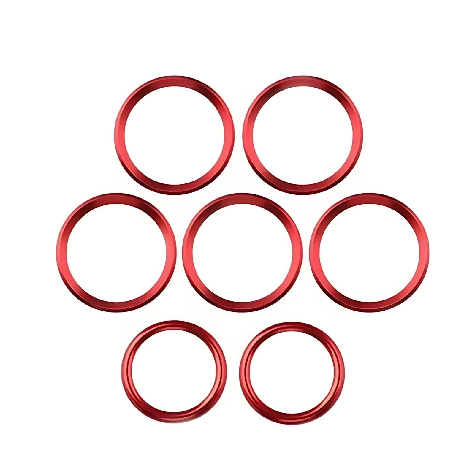Copertura Bocchette Compatibile Con Benz Per B-Class W247 2020-2023 Anello Di Rivestimento Della Presa D'aria Del Cruscotto Dell'auto Copertura Decorativa Adesivo