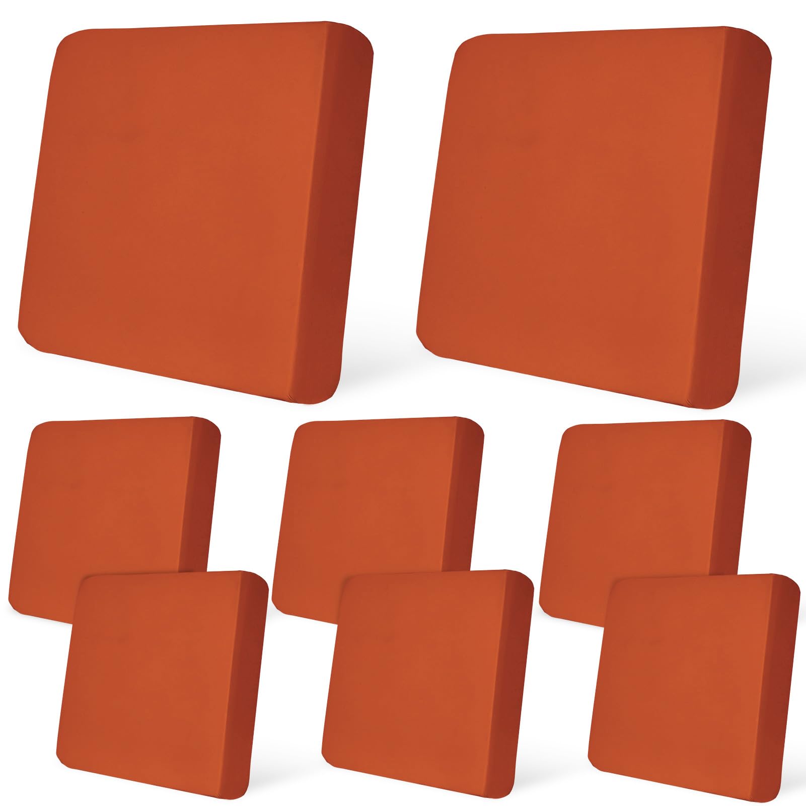 Photo 1 of 8Pcs Patio Cushion Covers Stretch Outdoor Furniture Protector Slipcovers