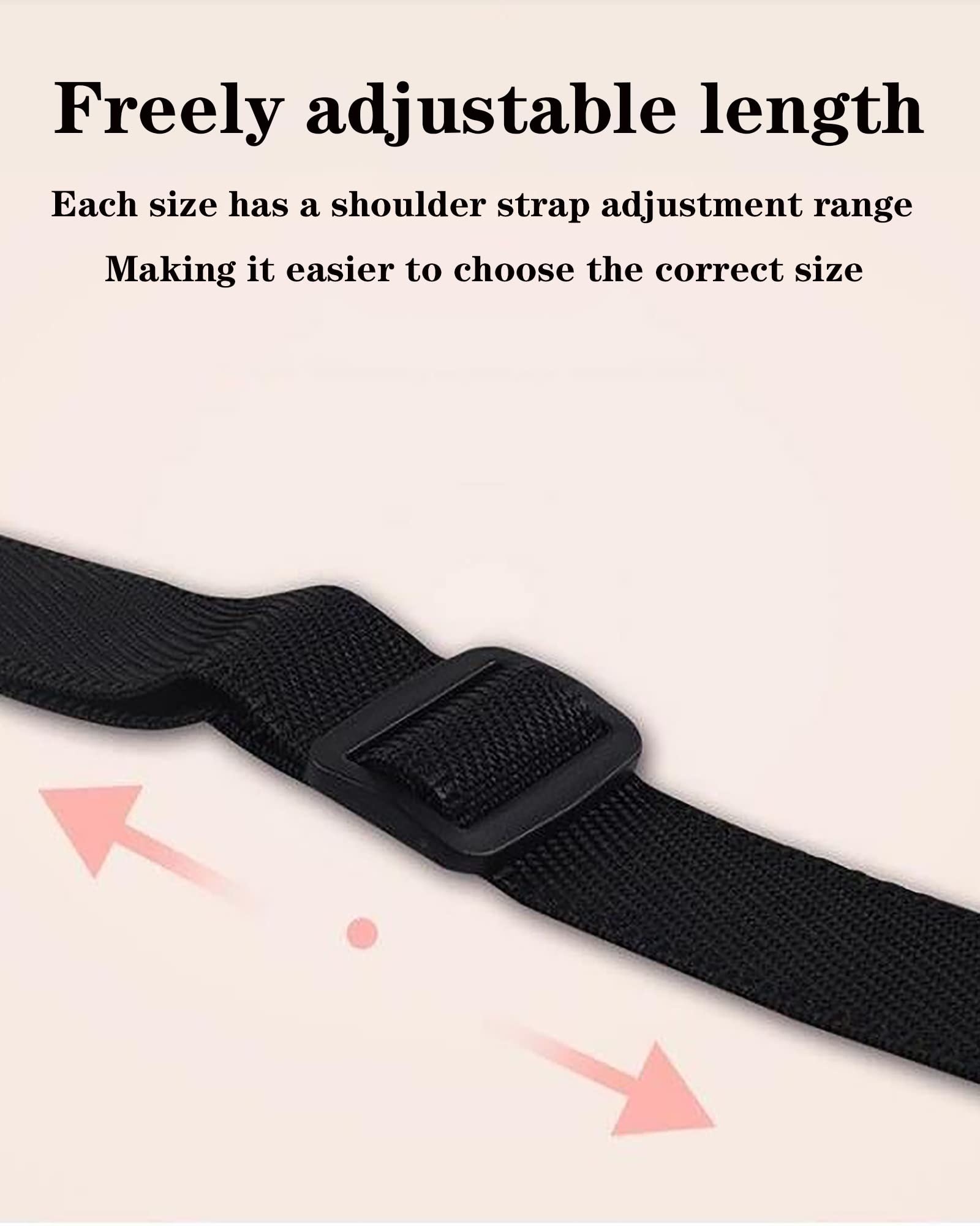 Cabestrillo de antebrazo para niños, soporte de hombro de malla transpirable, correa ajustable, inmovilizador de codo de muñeca para fracturas rotas, rosa, M (negro M)
