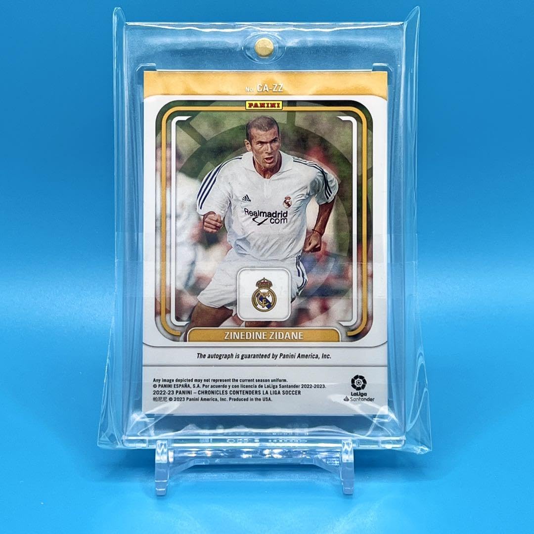 Amazon.co.jp: 世界34枚限定！PANINI ZIDANE AUTO ジダン 直筆サイン 