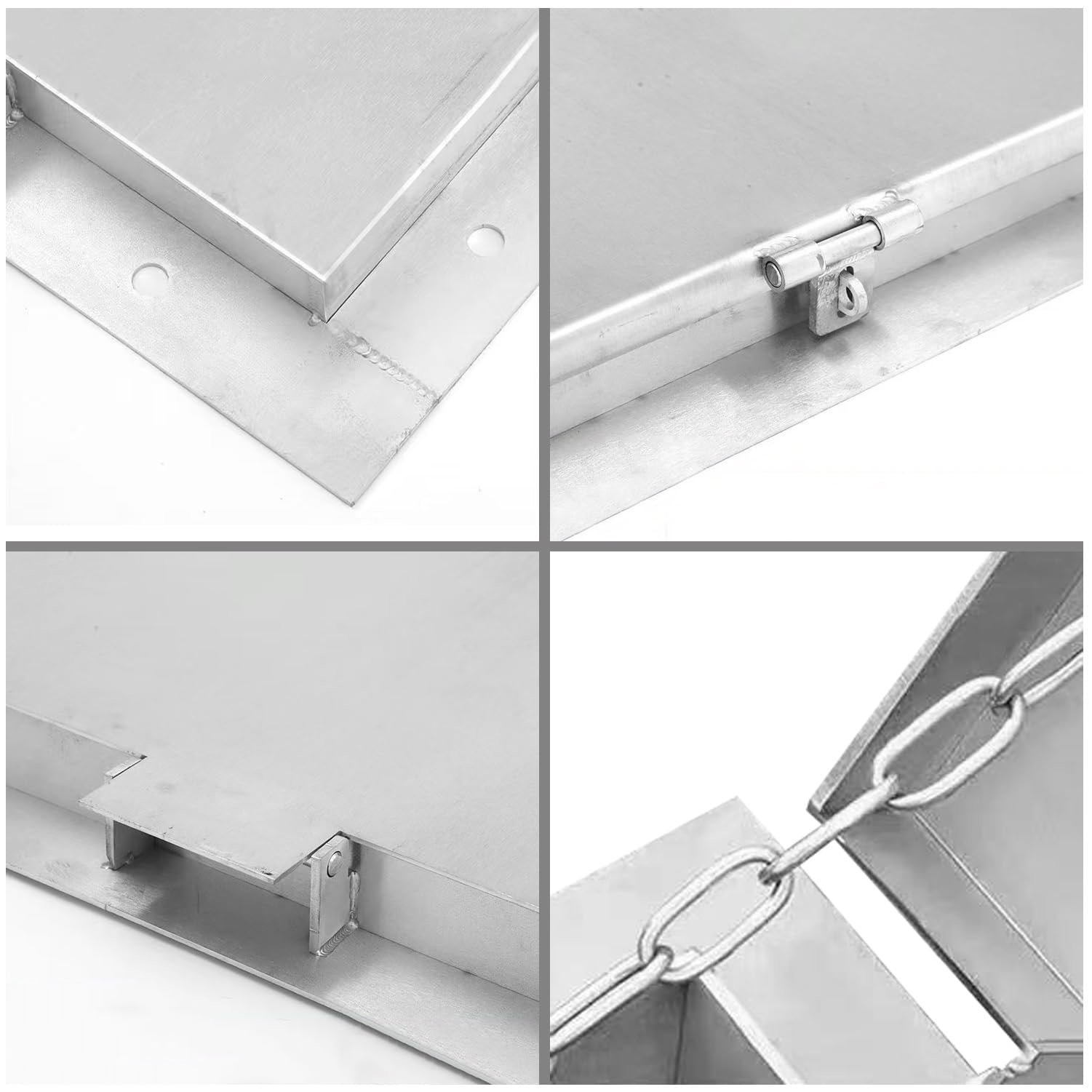 Tapa de registro acero inoxidable con cerradura