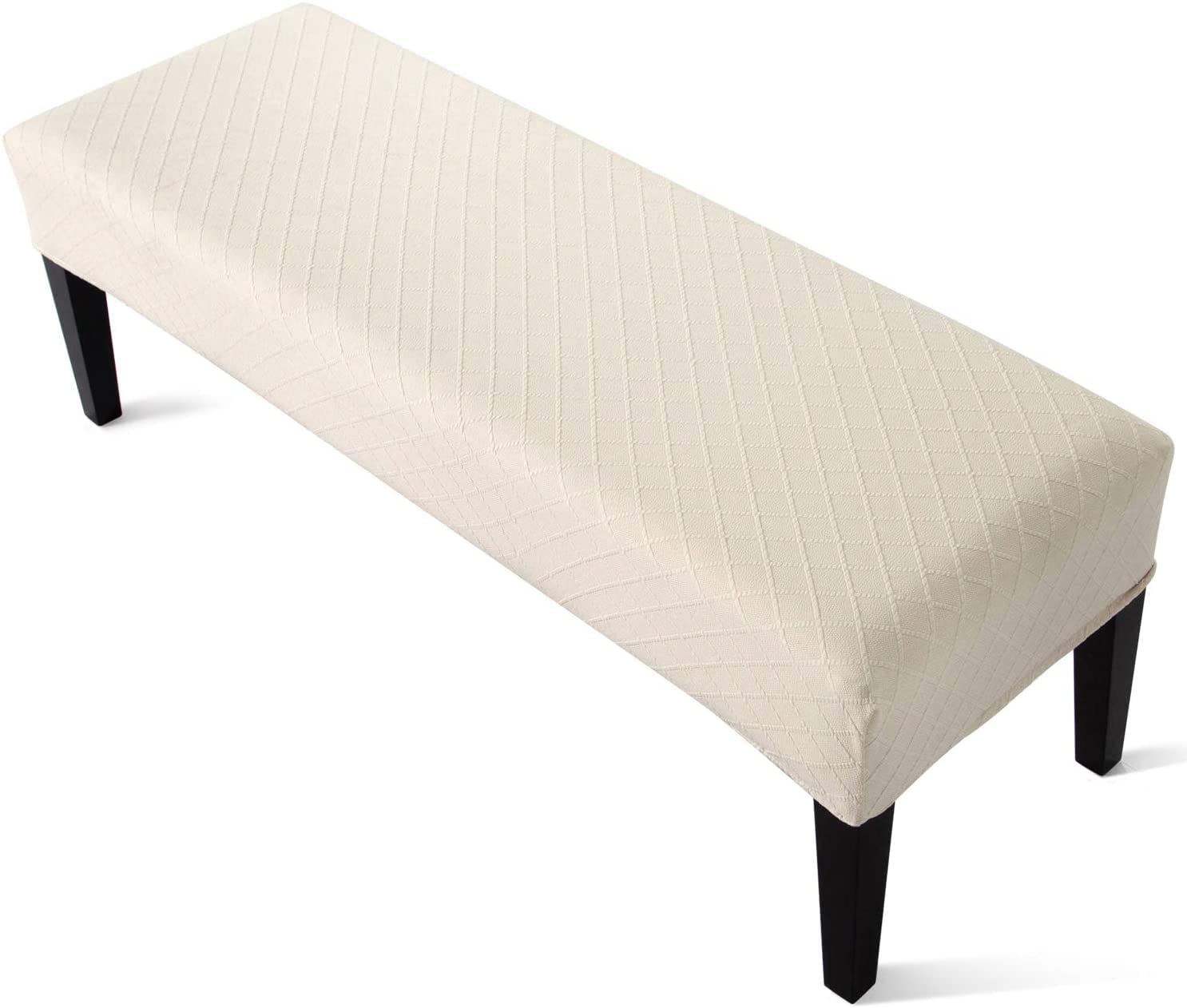 Street27 Polyester Bench High Stretch Slipcover Dining Room Bench Seat