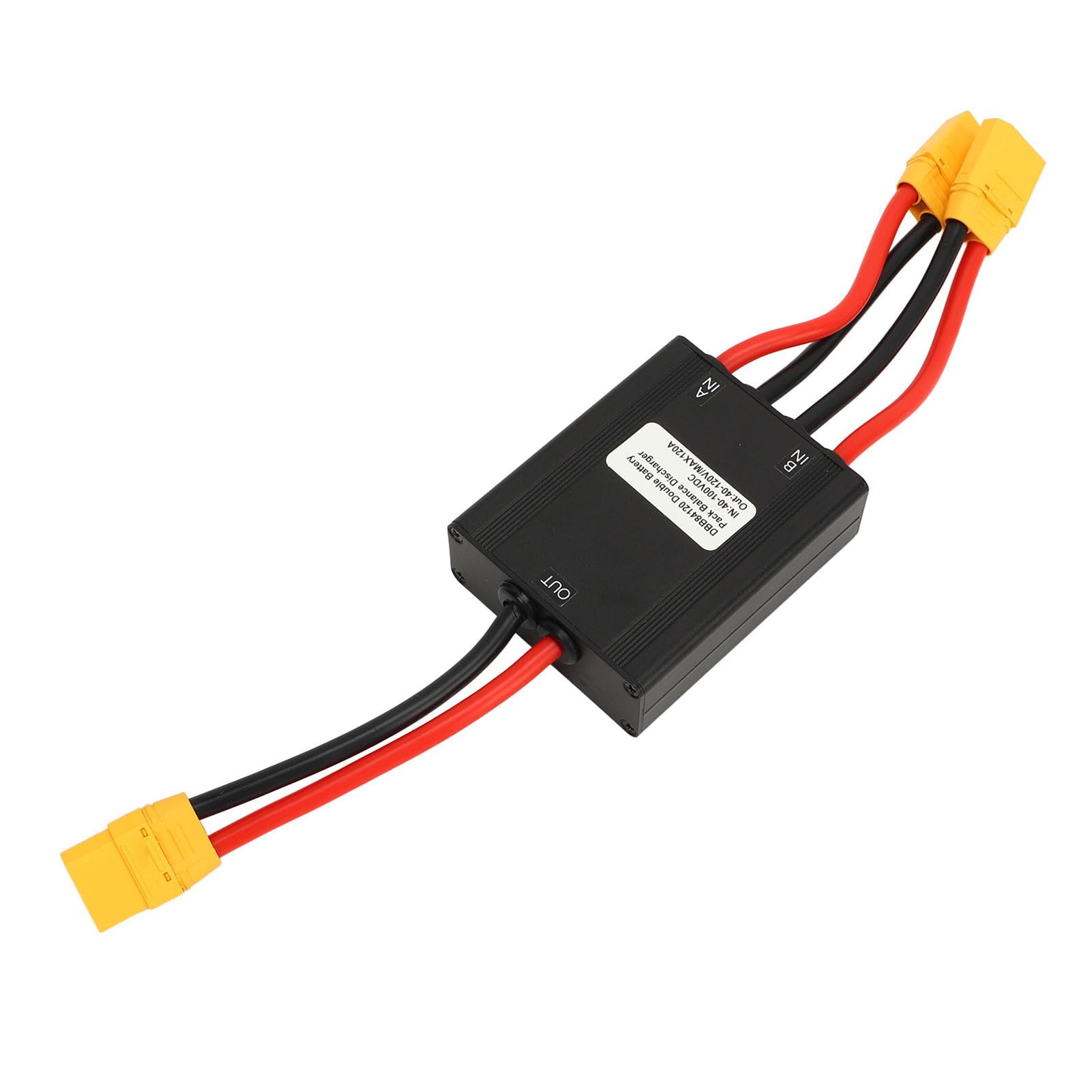 Cryfokt Adaptador de Módulo Paralelo de Batería Dual para Bicicleta Eléctrica Salida de Alta Capacidad para Ciclistas de Larga Distancia (120A)