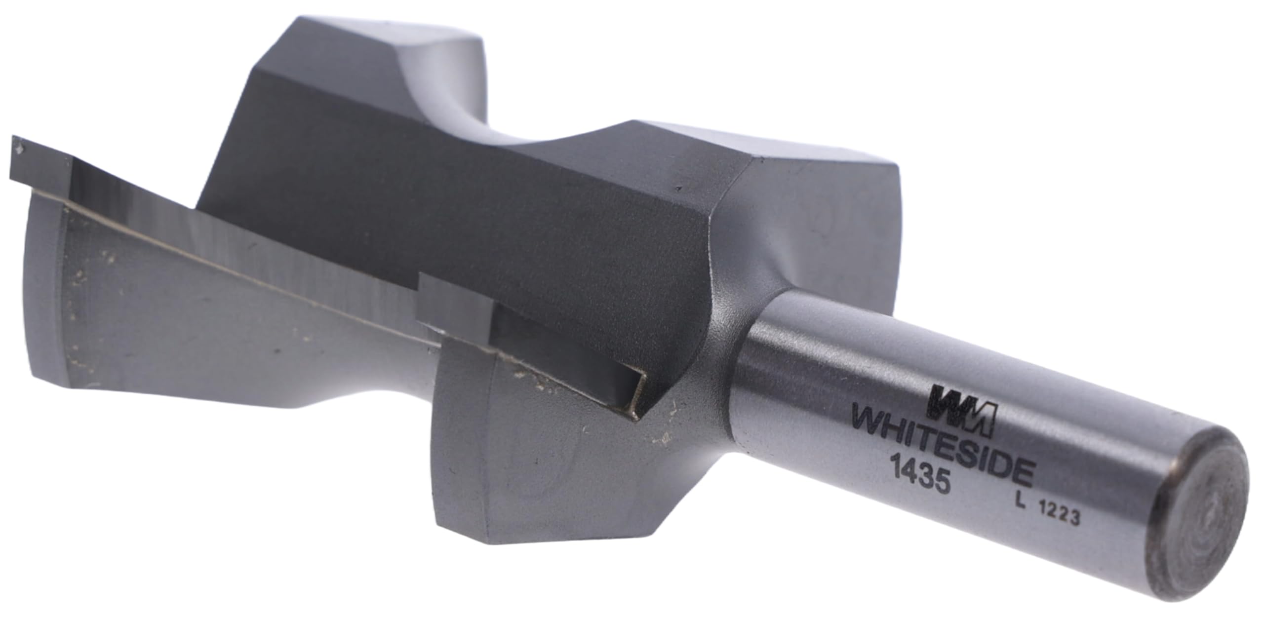 Whiteside Router Bits 1435 półokrągły bit o promieniu 1,5 cm i długości cięcia 3,5 cm