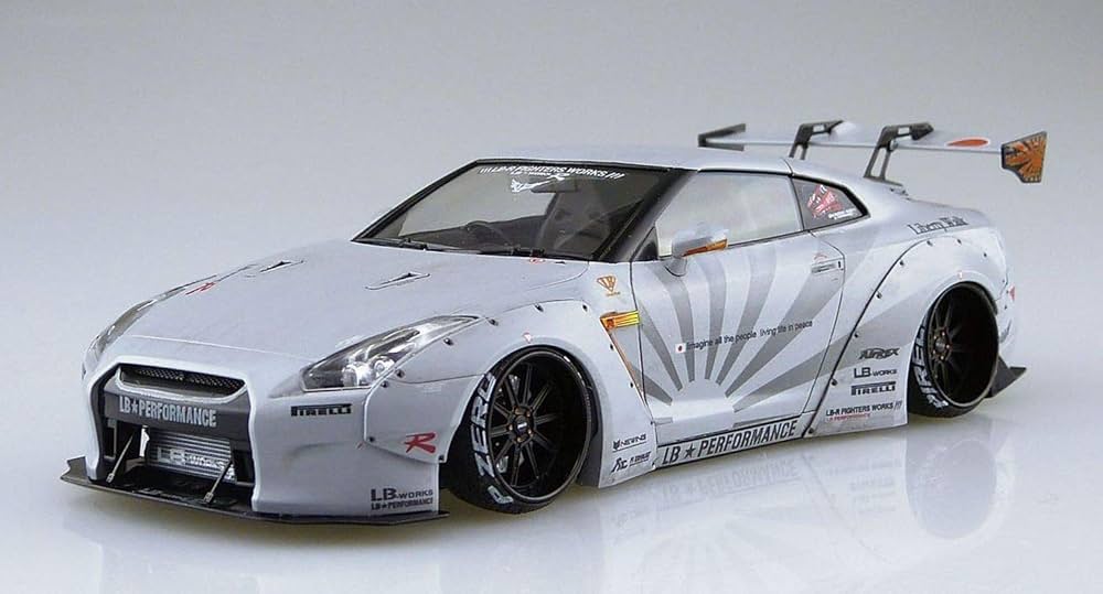 Aoshima - 1/24 Liberty Walk #10 - 1/24 Lb-Works R35 GT-R Version 2