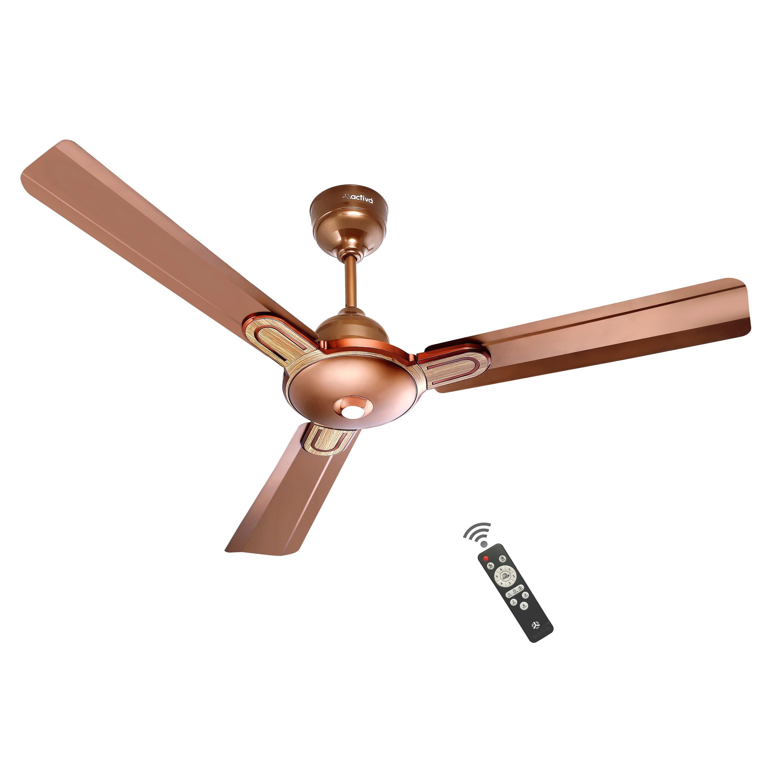 ACTIVA Energia Premium 1200 MM (28 Watts) 380 RPM BLDC Motor Fan With LED Light |Remote| 3 Blade Energy Saving Ceiling Fan With 5 Year Warranty (ROSE WOOD) (B0BTY7BWFM) Amazon Price History, Amazon Price Tracker