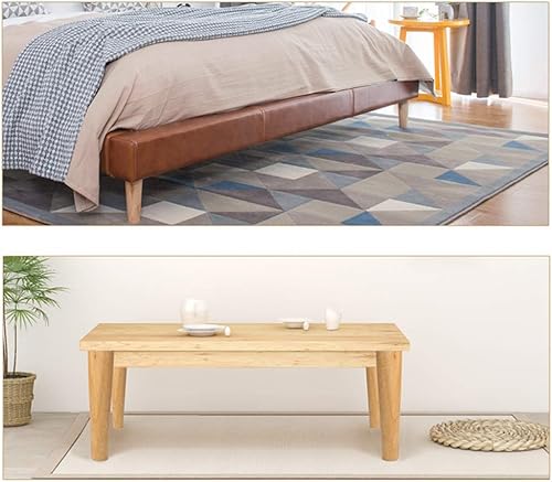 Miniatura 3 de Patas de madera maciza para muebles de goma, patas de sofá cónicas, patas de mesa de café, patas de armario, piezas de repuesto para bricolaje, con