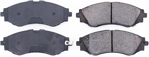 Front Disc Brake Pad Set Compatible With Daewoo Leganza 1999 2000 2001 2002 PC-296282