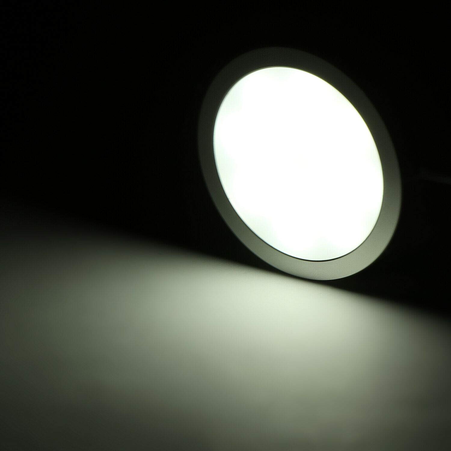 6 faretti interni da 12 V, 3 W, 12 LED, da incasso a soffitto, 6000 K, luce bianca da incasso con cavo per camper, camper, camper, camper, barca
