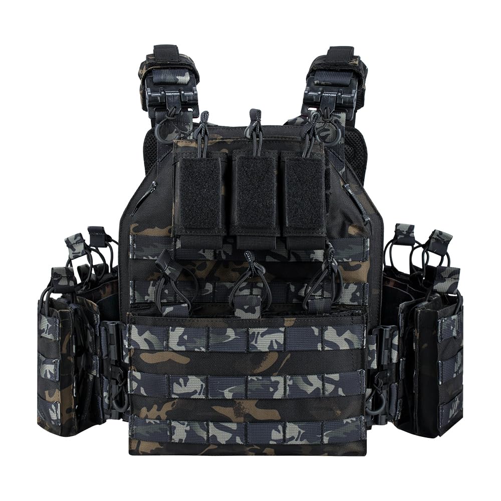 vAv YAKEDAOutdoor Tactical Vest Airsof Vest for Men