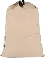 Vista 20 de Bolsa de lavandería SWISSELITE con asa y cordón, bolsa de lavandería grande y resistente, 28 x 40 pulgadas, bolsa de ropa sucia de viaje