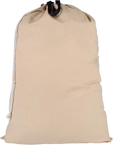 Miniatura 20 de Bolsa de lavandería SWISSELITE con asa y cordón, bolsa de lavandería grande y resistente, 28 x 40 pulgadas, bolsa de ropa sucia de viaje