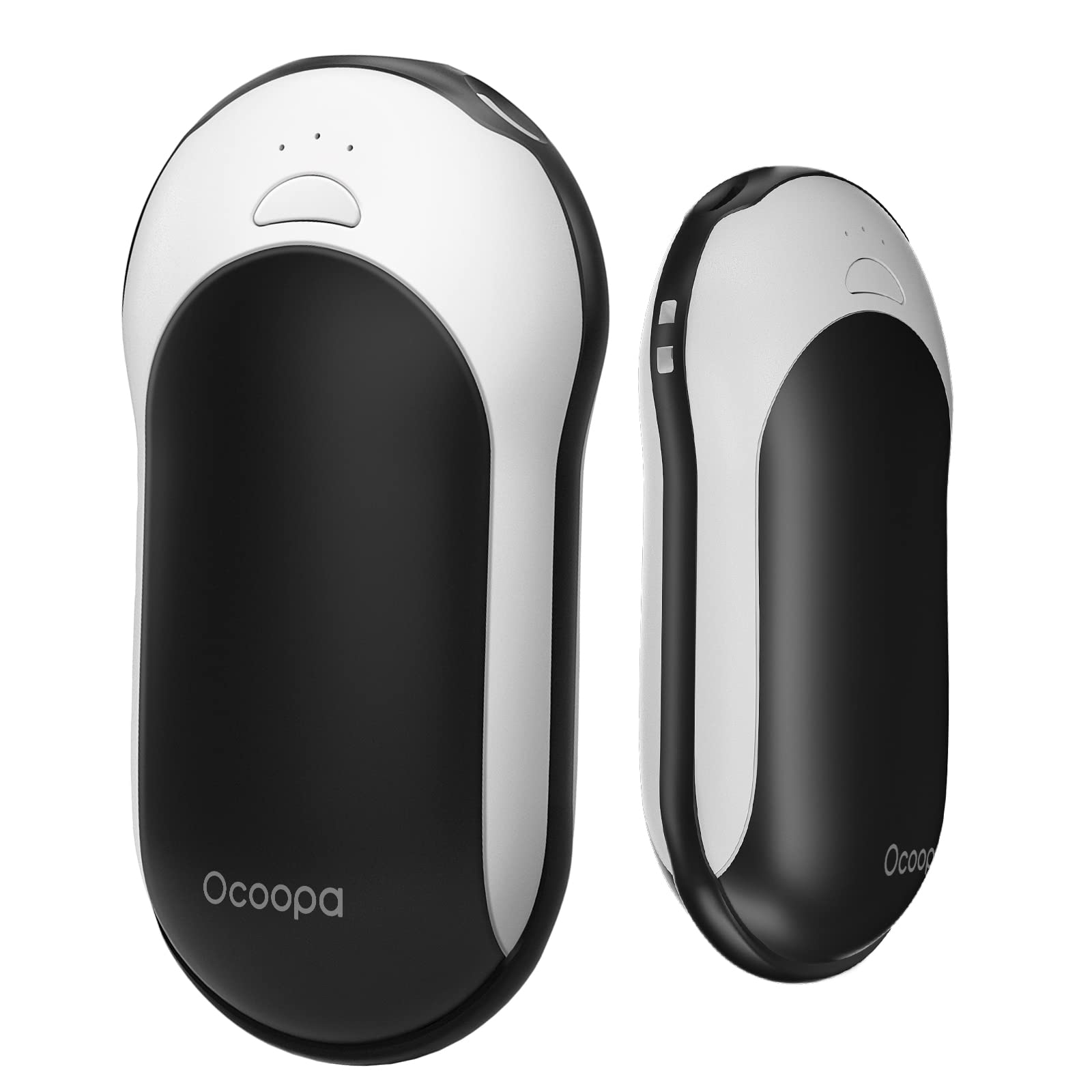 OCOOPA Hand Warmers Rechargeable, 10000mAh Battery Powered, 3 Levels Heating Electric Hand Warmer, USB Body Warmer Battery Powered Great for Camping, Hunting, Warm Gift