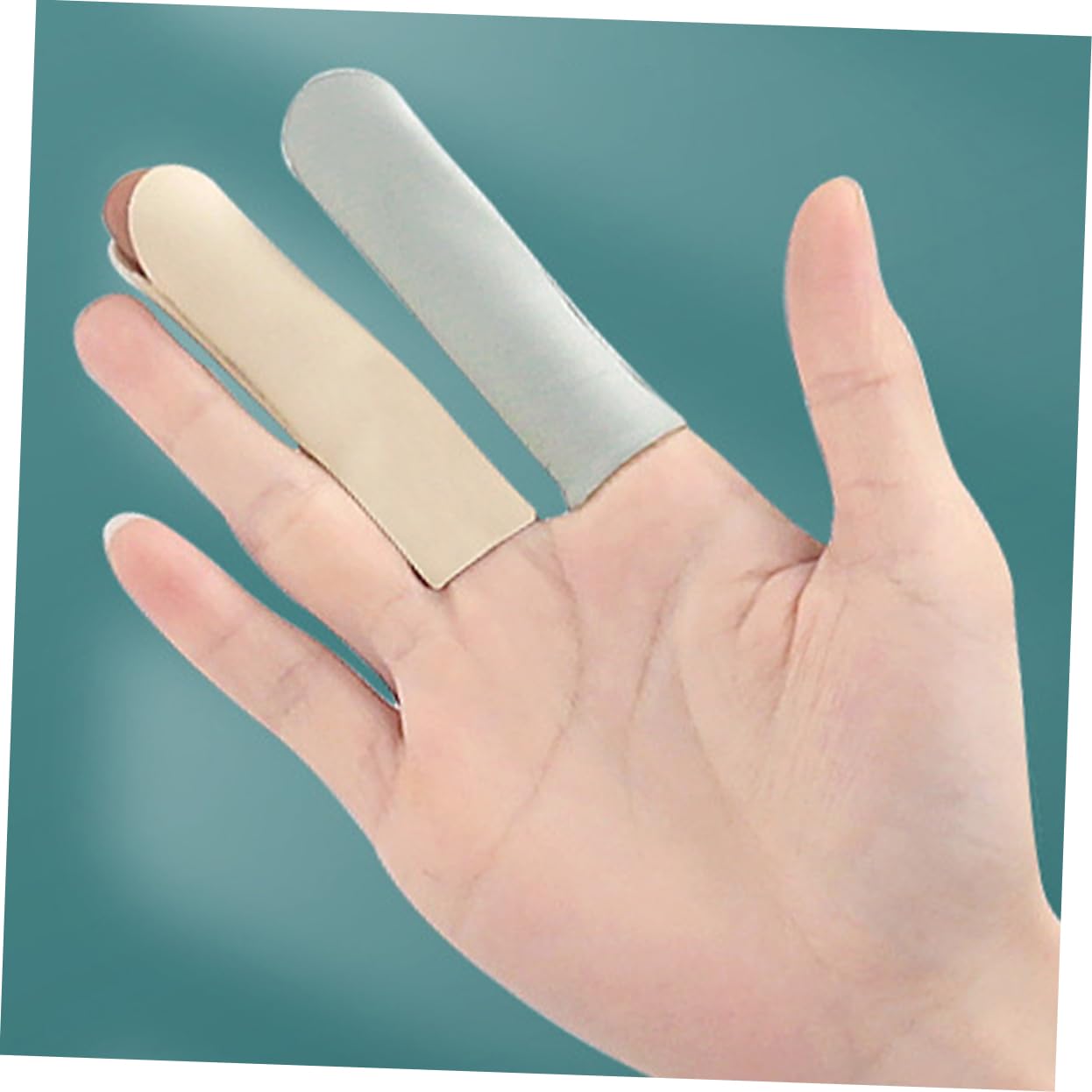 NOLITOY Protectors 6pcs Cuttable Sleeves Breathable Covers Comfortable for Injury Black Grey Beige