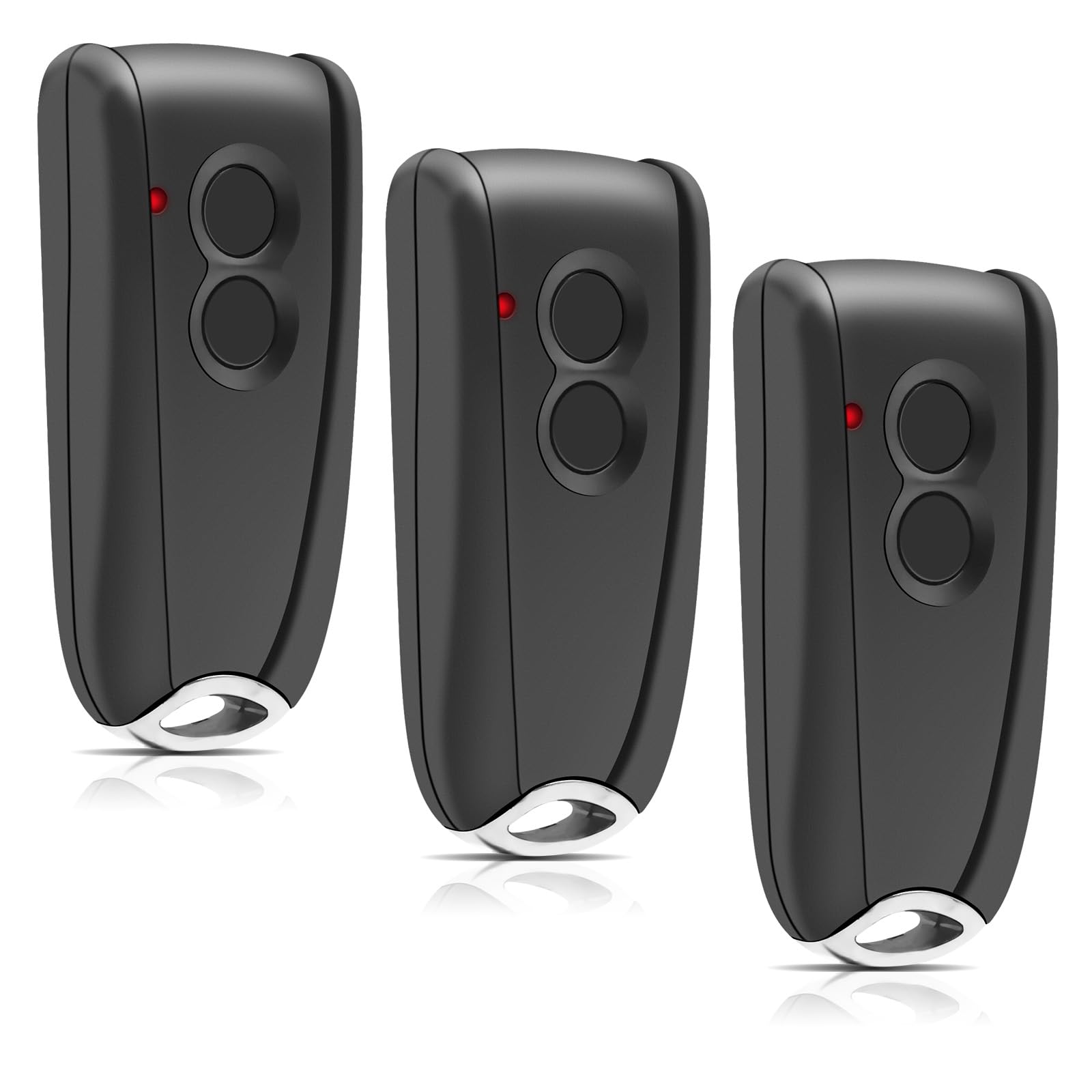 3PCS Télécommande Portail Garage pour EcōStαr RSC2-433 RSE2-433 RSZ1-433 pour Hōrmαnn Ecōstαr Liftronic/TUBAUTO EuroPro 500/700/800 Portronic D2500/D5000/S4000 Opérateur