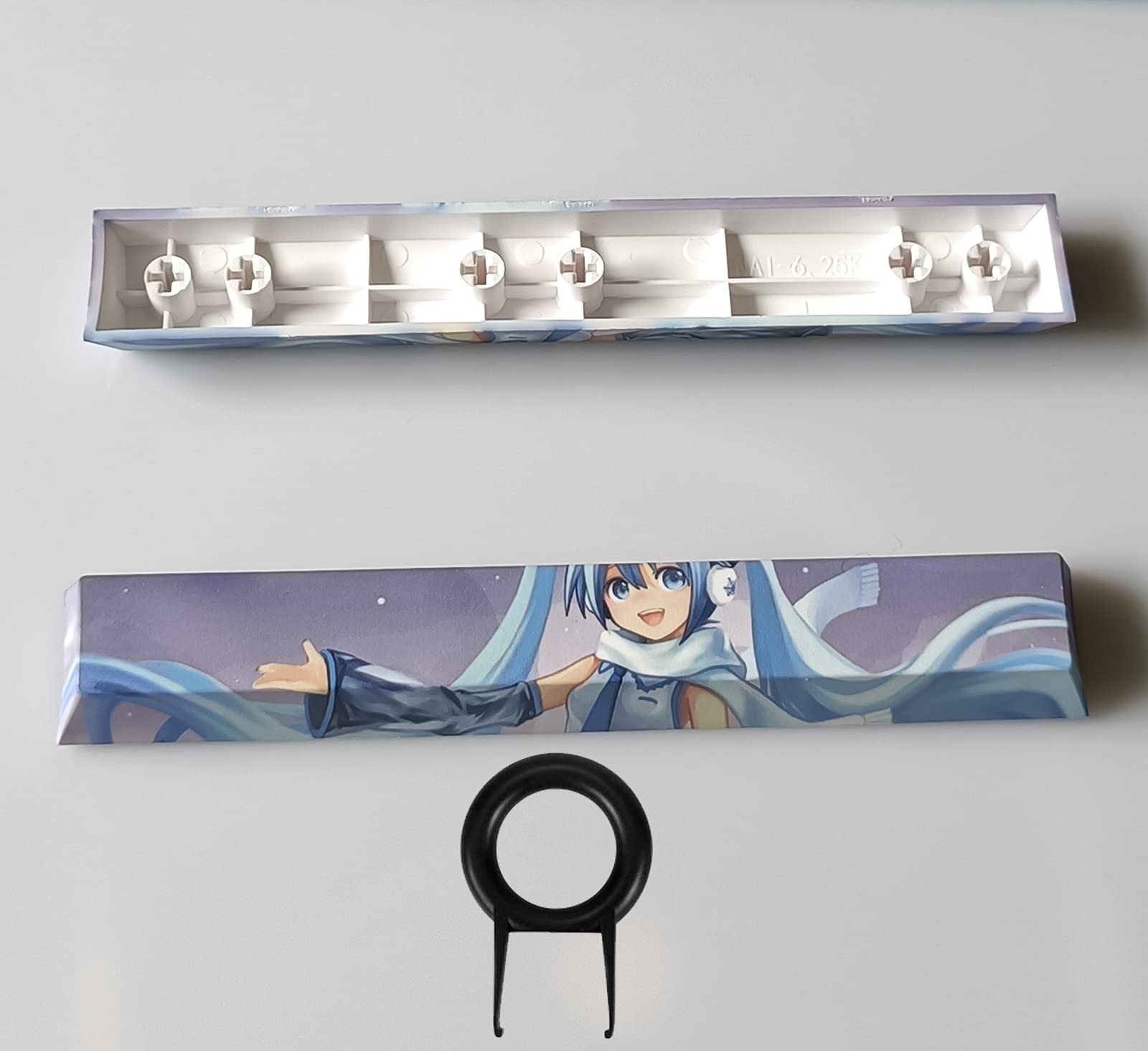 Spacebar Keycap,DIY PTB Keycaps,Five-Sided Sublimation Custom Keycaps,6.25U 6.25X Space Keycap OEM Profile Keycaps for DIY Mechanical Keyboard - A Variety of Personalized Patterns Optional (kit26)