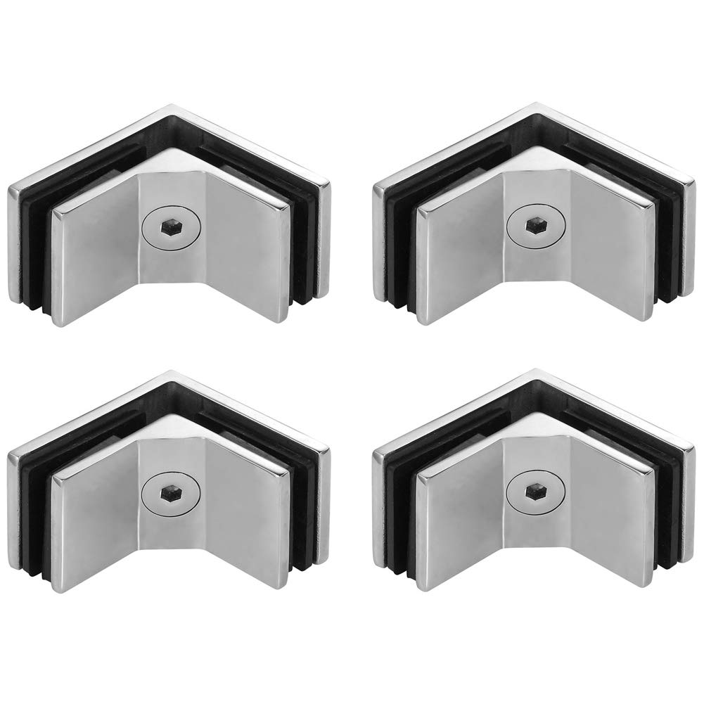 Buy LukLoy Railing Glass to Glass Clamp, Stainless Steel 304 Bracket