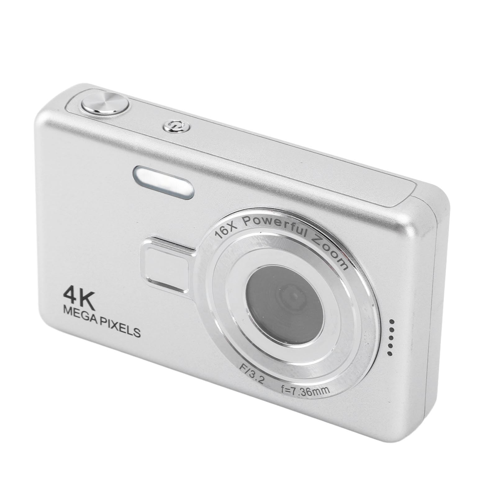 Kieszonkowy Aparat Cyfrowy do Fotografii, Aparat Fotograficzny o Rozdzielczości 12 MP i Rozdzielczości 1080 P, Typu „wyceluj i Zrób zdjęcie” z Ekranem TFT o Przekątnej 2,4 Cala,