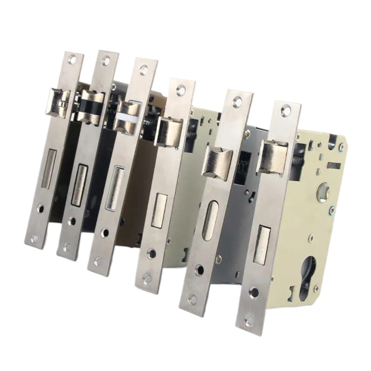 Pswbkvdblp Bearing 125-60Mm Indoor Wooden Door Lock Body Small 50/Large50 Tongue Stainless Steel Core 1Pcs(Bearing 125-60Mm)