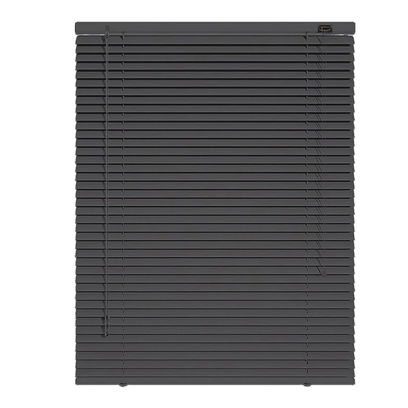 1" Slats Aluminum Venetian Blinds, 15" 20" 24" 36" 45" 57" 68" 72" 80" Cordless Rooming Darkening Shades for Indoor Windows, Waterproof Horizontal