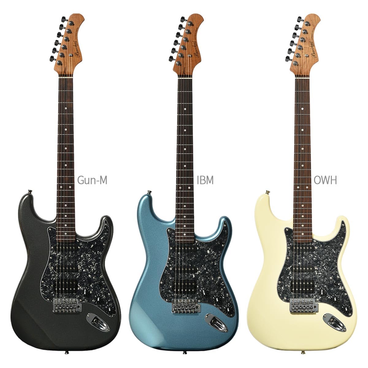 Amazon | Bacchus BST-2-RSM/R-BPPG エレキギター初心者14点
