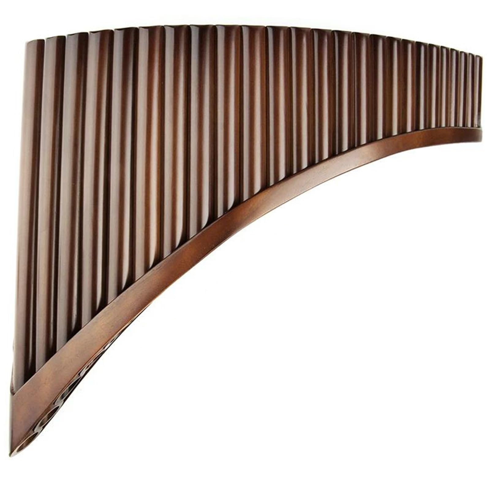 Leichte Panflöten C Tonart Panflöte Holzblasinstrument Geeignet für Aufführungen(25-RIGHT-C)