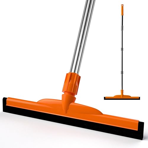 Miniatura 3 de ITTAR Escobilla multiusos para limpieza de pisos, ventanas con mango largo