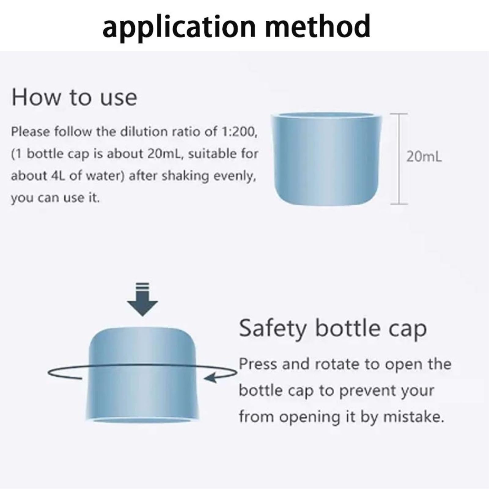 Solución de limpieza de pisos。 Compatible para Roborock S8,S8 PLUS, S8, S8 Pro Ultra。 Accesorios para fregar pisos, 1L (33.82fl oz)(2pc)