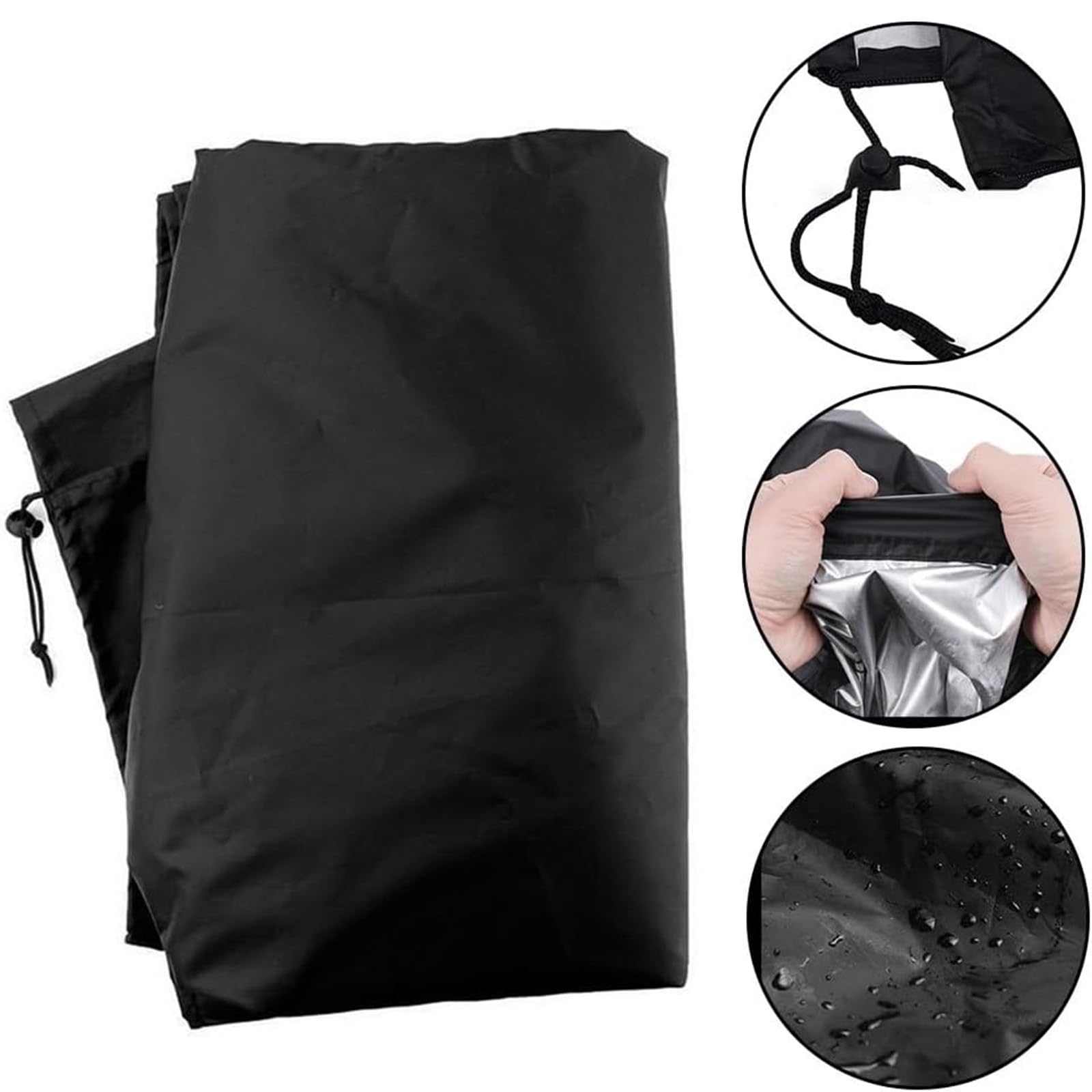 Copertura Protettiva Pieghevole per Esterni In Tessuto Oxford Impermeabile Resistente Copertura per Sedia a Dondolo da Patio Sedia a Sdraio (L99*W38*H114cm)