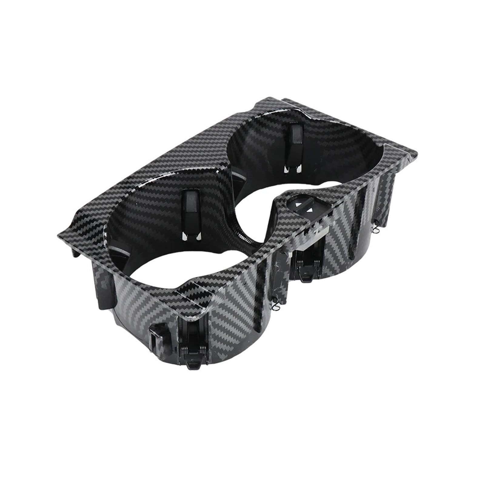 Porte-gobelet carbone Mercedes E300 E200 E260 E320 E400 console - 6