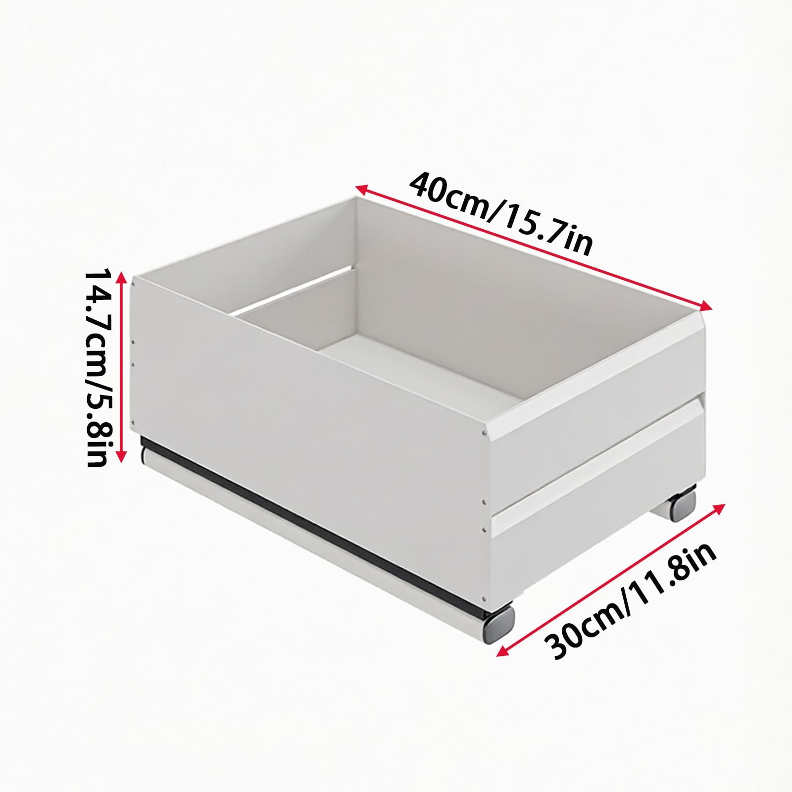 Genérico Organizador Extraíble para Armario de Esquina – Estantes Extraíbles de Aleación de Aluminio y Acero Inoxidable para Armarios de Cocina, Solución para Rincones Profundos