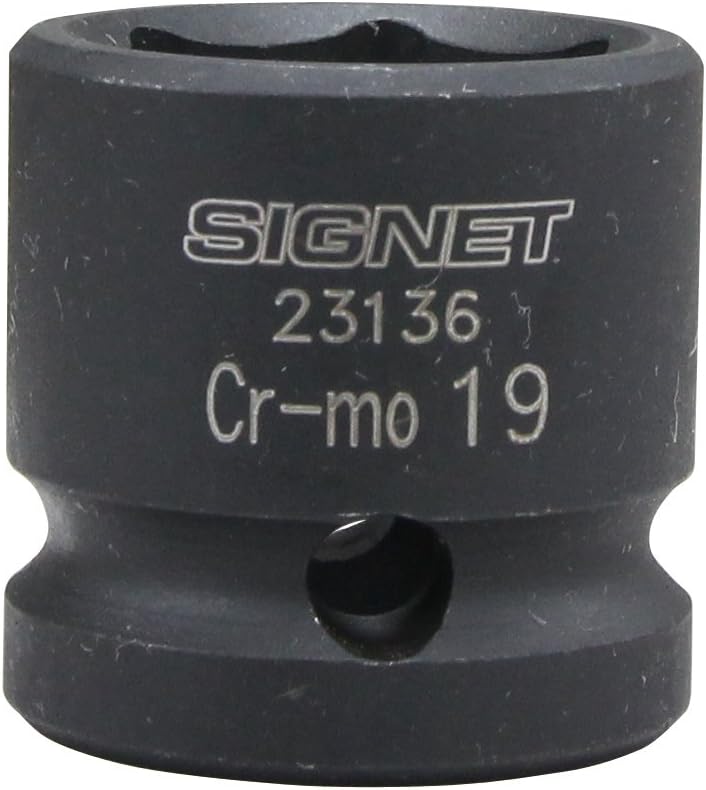 Signet (aston Martin Cygnet) 23136 1/2Dr Impact Short Socket 19 mm 23136